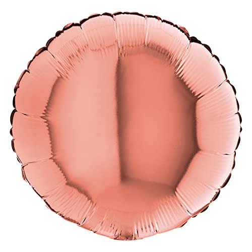 Party Factory Folienballon rund roségold 45cm, Heliumballon, Luftballon für Geburtstag, Party, Mottoparty Party Factory Folienballon rund roségold 45cm, Heliumballon, Luftballon für Geburtstag, Party, Mottoparty von Party Factory