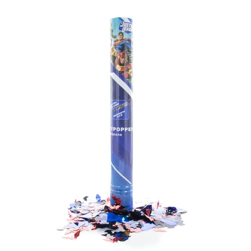 Party Factory `Justice League´ Party Popper 1er Set, 40 cm Konfettikanone mit bunt schimmerndem Konfetti, bis zu 8 m Flughöhe Party Factory `Justice League´ Party Popper 1er Set, 40 cm Konfettikanone mit bunt schimmerndem Konfetti, bis zu 8 m Flughöhe von Party Factory