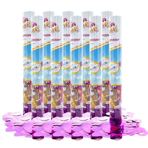 Party Factory `Mia & Me´ Party Popper 10er Set, 40 cm Konfettikanone mit bunt schimmerndem Konfetti, bis zu 8 m Flughöhe Party Factory `Mia & Me´ Party Popper 10er Set, 40 cm Konfettikanone mit bunt schimmerndem Konfetti, bis zu 8 m Flughöhe von Party Factory