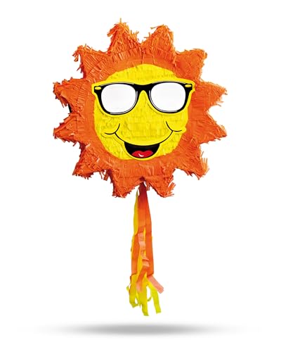 Party Factory Pinata Sonne, Partyspiel Kindergeburtstag, Deko Dekoration Geburtstagsdeko, Schlagspiel, 50 x 10 x 50 cm Party Factory Pinata Sonne, Partyspiel Kindergeburtstag, Deko Dekoration Geburtstagsdeko, Schlagspiel, 50 x 10 x 50 cm von Party Factory