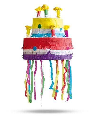 Pinata Torte Bunt Kinder Geburtstag Schlag-Pinata 29x29x31 cm Dekoration Geburtstagsdeko Pinata Torte Bunt Kinder Geburtstag Schlag-Pinata 29x29x31 cm Dekoration Geburtstagsdeko von Party Factory