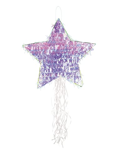 Stern-Pinata lila 45cm von Party Pro
