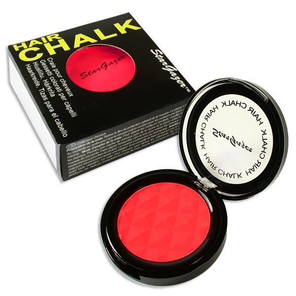 Haarkreide Stargazer, Neon Rot zum Haarefärben +Anleitung +Schwamm Haarkreide Stargazer, Neon Rot zum Haarefärben +Anleitung +Schwamm