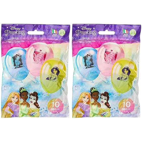 Disney 33677 Prinzessinnen bunte Luftballons (Packung mit 2) von PartyCube