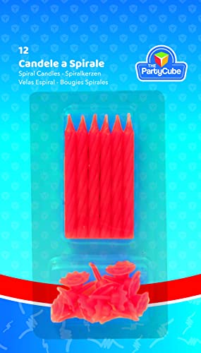 PartyCube, Rot Set 12 Teelichter mit Halter 24144 PartyCube, Rot Set 12 Teelichter mit Halter 24144 von PartyCube