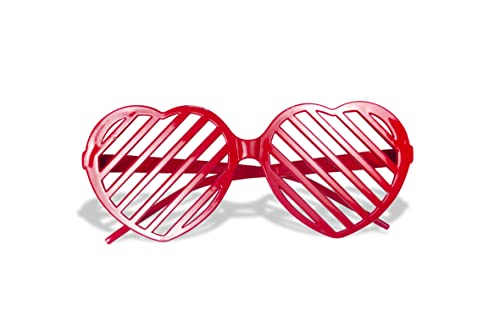 PartyCube Brille Herz Love Party, Rot, Einheitsgröße, 35607 PartyCube Brille Herz Love Party, Rot, Einheitsgröße, 35607 von PartyCube