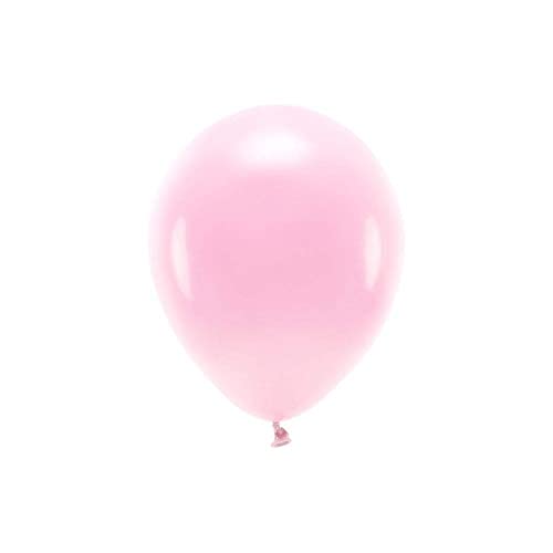 100 Stück Öko-Latex-Luftballons 26 cm Pastellrosa von PartyDeco