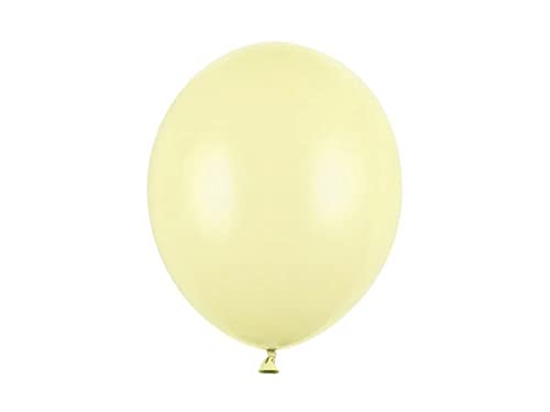 50 Stück Luftballons Latex 30 cm gelb light pastell 50 Stück Luftballons Latex 30 cm gelb light pastell von PartyDeco