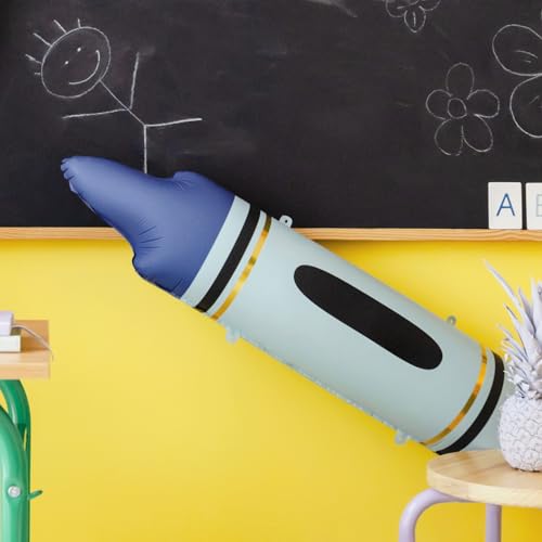 Blauer Folienballon für Kinderparty, Schule oder Kindergarten Blauer Folienballon für Kinderparty, Schule oder Kindergarten von PartyDeco