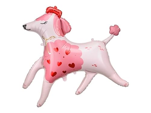 Folienballon Pudel. Ideal als Geschenk oder zur Partydekoration. Heliumballon, für Valentinstag, Party, Geschenk. Romantische Dekoration. Folienballon Pudel. Ideal als Geschenk oder zur Partydekoration. Heliumballon, für Valentinstag, Party, Geschenk. Romantische Dekoration. von PartyDeco