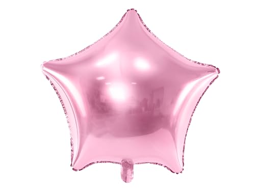 Folienballon Stern 40cm - Ballon für Helium oder Luft - Luftballon für Babyparty Geburtstag Hochzeit - Folienluftballon als Geburtstagsdeko Partydeko Hochzeitsdeko - Rosa Folienballon Stern 40cm - Ballon für Helium oder Luft - Luftballon für Babyparty Geburtstag Hochzeit - Folienluftballon als Geburtstagsdeko Partydeko Hochzeitsdeko - Rosa von PartyDeco