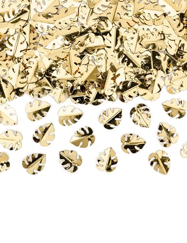 Konfetti Blätter 1,5x2cm 15g Tischdeko Streudeko Tischkonfetti Confetti Tropenblätter Monstera gold Konfetti Blätter 1,5x2cm 15g Tischdeko Streudeko Tischkonfetti Confetti Tropenblätter Monstera gold von PartyDeco