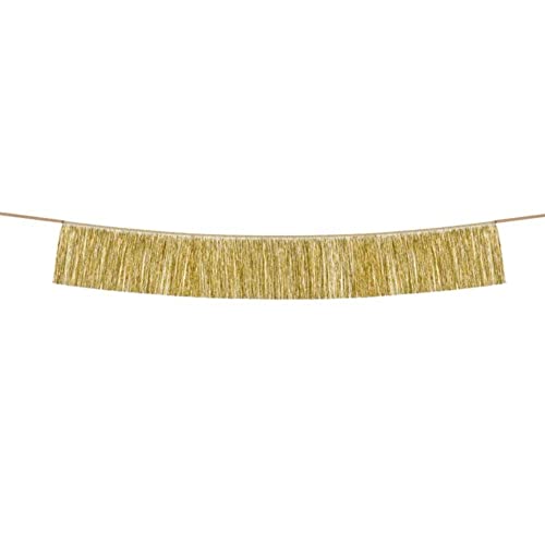 Gold Fransen Hängende Girlande Dekoration Hochzeit Geburtstag Party Dekoration Gold Hintergrund Raumdekoration 1,35m Gold Fransen Hängende Girlande Dekoration Hochzeit Geburtstag Party Dekoration Gold Hintergrund Raumdekoration 1,35m von PartyDeco