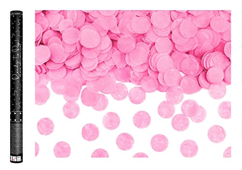 Konfettikanone 60cm Baby Geschlecht Mädchen Partypopper Babyparty Partykanone Papier rosa Konfettikanone 60cm Baby Geschlecht Mädchen Partypopper Babyparty Partykanone Papier rosa von PartyDeco