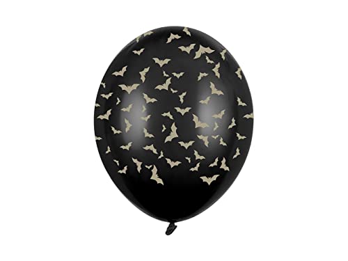 Luftballons Fledermäuse 30cm 6er Set mit Aufdruck Latex Geburtstag Ballondeko Partyballons Deko/Strong Ballons Transparent Schwarz mit Kleinen Fledermäusen, 30cm, 6 Stk., SB14P-292-010-6 Luftballons Fledermäuse 30cm 6er Set mit Aufdruck Latex Geburtstag Ballondeko Partyballons Deko/Strong Ballons Transparent Schwarz mit Kleinen Fledermäusen, 30cm, 6 Stk., SB14P-292-010-6 von PartyDeco