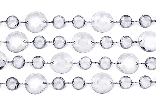 PartyDeco CC02-KARTON Kristallgirlande, transparent PartyDeco CC02-KARTON Kristallgirlande, transparent von PartyDeco
