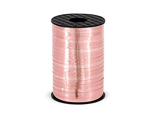 PartyDeco Farbband Pink Gold RosegoldPlastic Ribbon 5mm/225m auf Spule Dekoration Geschenkverpackung Party DIY Kostüm-Party Geburtstagsfeier PartyDeco Farbband Pink Gold RosegoldPlastic Ribbon 5mm/225m auf Spule Dekoration Geschenkverpackung Party DIY Kostüm-Party Geburtstagsfeier von PartyDeco