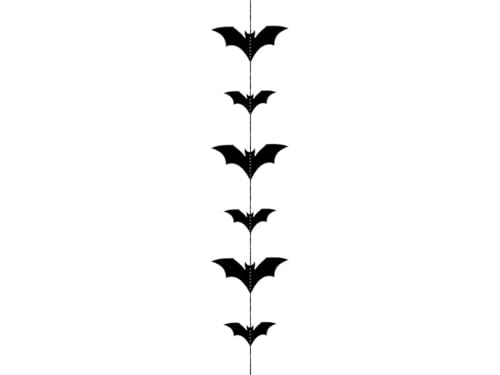 Girlande Fledermäuse Farbe Schwarz Metallic 1,5 m GL26-010 Girlande Fledermäuse Farbe Schwarz Metallic 1,5 m GL26-010 von PartyDeco