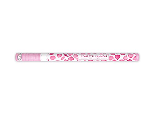 PartyDeco Konfettikanone Set - Konfetti Bombe - Für Hochzeit Geburtstag Verlobung - Konfetti Shooter Popper - Rosenblätter Rosa - 80 cm PartyDeco Konfettikanone Set - Konfetti Bombe - Für Hochzeit Geburtstag Verlobung - Konfetti Shooter Popper - Rosenblätter Rosa - 80 cm von PartyDeco