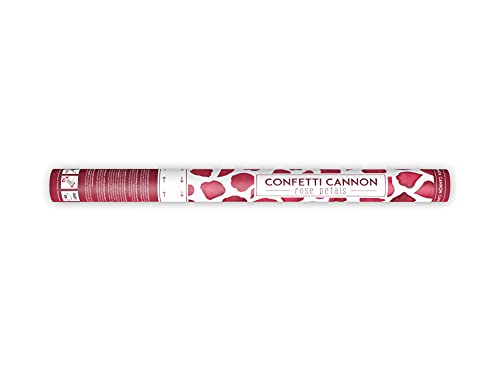 PartyDeco Konfettikanone Set - Konfetti Bombe - Für Hochzeit Geburtstag Verlobung - Konfetti Shooter Popper - Rosenblätter Weinrot - 60 cm PartyDeco Konfettikanone Set - Konfetti Bombe - Für Hochzeit Geburtstag Verlobung - Konfetti Shooter Popper - Rosenblätter Weinrot - 60 cm von PartyDeco
