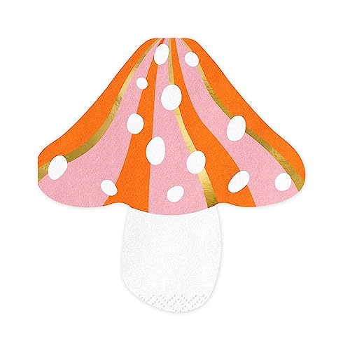 PartyDeco Pilzförmige Serviette- Weihnachtsdekoration- Taschentücher Bedruckte Papierhandtücher Tischdekoration PartyDeco Pilzförmige Serviette- Weihnachtsdekoration- Taschentücher Bedruckte Papierhandtücher Tischdekoration von PartyDeco