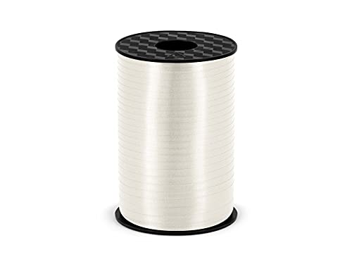 PartyDeco Polyband – Geschenkband Geschenkschleife für Luftballons Geschenke Verpacken – Weiß, 5 mm PartyDeco Polyband – Geschenkband Geschenkschleife für Luftballons Geschenke Verpacken – Weiß, 5 mm von PartyDeco