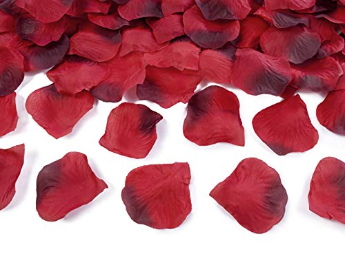 PartyDeco - Rosenblüten in Einer Tasche in rot - Getrocknete Rosenblüten Blumen Konfetti Blütenblätter Lametta Romantische Dekoration Hochzeit Zubehör Valentinstag Kommunion DIY PartyDeco - Rosenblüten in Einer Tasche in rot - Getrocknete Rosenblüten Blumen Konfetti Blütenblätter Lametta Romantische Dekoration Hochzeit Zubehör Valentinstag Kommunion DIY von PartyDeco