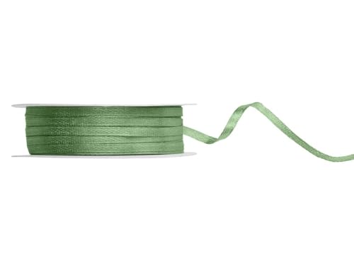 Satinband, salbei, 3mm/50m von PartyDeco