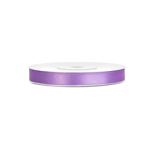SATINBAND 25m x 6mm HOCHZEIT DEKOBAND Geschenkband Antennenband Schleifenband, Farbe:Lavendel SATINBAND 25m x 6mm HOCHZEIT DEKOBAND Geschenkband Antennenband Schleifenband, Farbe:Lavendel von PartyDeco