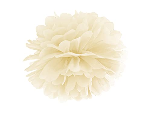 Papierpompons, creme, 35cm Papierpompons, creme, 35cm von PartyDeco