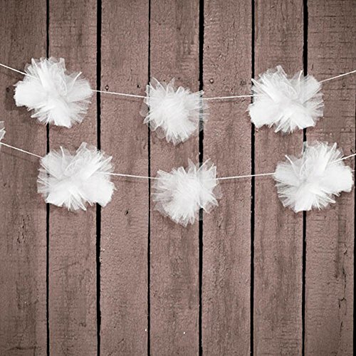 PartyDeco Tüll Pumpen Auto Girlande Hochzeit Auto Dekoration weiß Tüll Band DIY PartyDeco Tüll Pumpen Auto Girlande Hochzeit Auto Dekoration weiß Tüll Band DIY von PartyDeco
