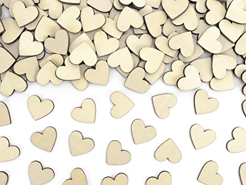 PartyDeco Streudeko Holzherzen 20 mm x 50 Stück Dekoherzen für die Hochzeit Hochzeitsdeko/Streudeko Herzen Holz, ca. 2x2 cm, 50 Stück PartyDeco Streudeko Holzherzen 20 mm x 50 Stück Dekoherzen für die Hochzeit Hochzeitsdeko/Streudeko Herzen Holz, ca. 2x2 cm, 50 Stück von PartyDeco