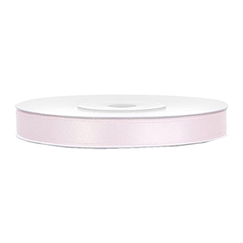 Satinband pastellrosa B:6mm, L:25m Satinband pastellrosa B:6mm, L:25m von PartyDeco