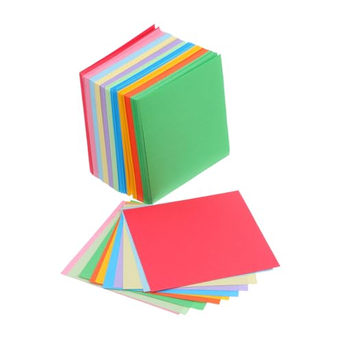 1000 Stück Origami Papier Doppelseitiges Faltpapier für Diy Kunstprojekte Bastelbedarf Scrapbooking und Aktivitäten 1000 Stück Origami Papier Doppelseitiges Faltpapier für Diy Kunstprojekte Bastelbedarf Scrapbooking und Aktivitäten von PartyKindom