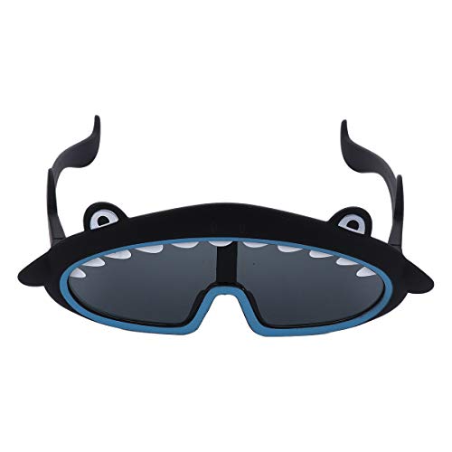 1stk Brille in Haifischform Sommerparty-brille Tier Sonnenbrille Tanzkleid-party-sonnenbrille Sommer Requisiten Hai-party-dekorationen Hai-sonnenbrille Abs Kind Modellieren Hawaii von PartyKindom