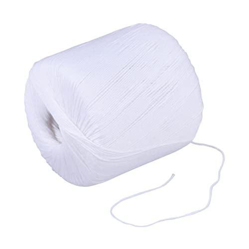 PartyKindom 1 Rolle Baumwollfaden Geflochten Baumwollseil Bastelzubehör Handgefertigtes Strickseil Baumwollgarn Häkeln Stickgarn Strickzubehör Häkelfaden Baumwolle Weiß PartyKindom 1 Rolle Baumwollfaden Geflochten Baumwollseil Bastelzubehör Handgefertigtes Strickseil Baumwollgarn Häkeln Stickgarn Strickzubehör Häkelfaden Baumwolle Weiß von PartyKindom