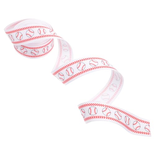 PartyKindom 1 Rolle Geschenkband mit Druck für Kuchenverpackung Yards für DIY Bastelprojekte und Partydekorationen Strapazierfähigem Gefertigt von PartyKindom