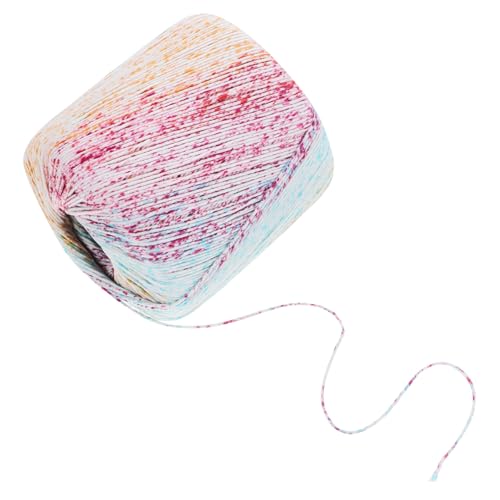 PartyKindom 1 Rolle Häkeln Von Baumwollfaden Gefärbt Stich Stickgarn Regenbogen Sperriges Garn Baumwollgarn Zum Stricken Bunt Baumwolle Stricken Strickfaden Garn Zum Häkeln Farbig Viskose PartyKindom 1 Rolle Häkeln Von Baumwollfaden Gefärbt Stich Stickgarn Regenbogen Sperriges Garn Baumwollgarn Zum Stricken Bunt Baumwolle Stricken Strickfaden Garn Zum Häkeln Farbig Viskose von PartyKindom