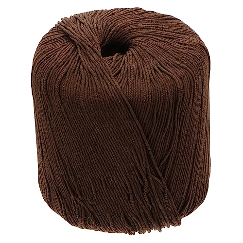 PartyKindom 1 Rolle Häkeln von Baumwollfaden handgefertigtes Strickseil DIY Bastelseil DIY Garn Bastelzubehör Baumwollgarn häkeln Stickgarn Baumwollseil Baumwolle Coffee PartyKindom 1 Rolle Häkeln von Baumwollfaden handgefertigtes Strickseil DIY Bastelseil DIY Garn Bastelzubehör Baumwollgarn häkeln Stickgarn Baumwollseil Baumwolle Coffee von PartyKindom
