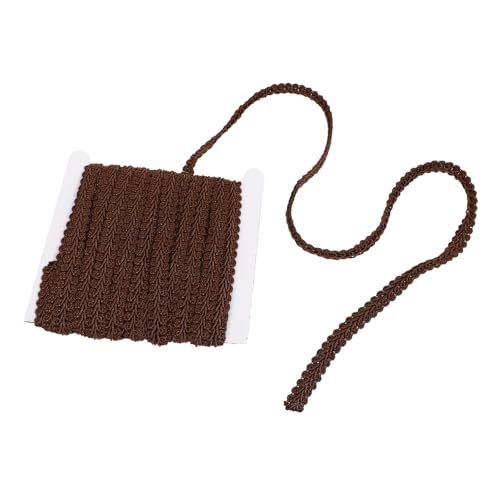 PartyKindom 1 Rolle wellige Spitze Fransen Randbeschnitt Nähen trimmen flechten Stoff applizierter Spitzenbesatz Gardinenkanten selber machen vorhang DIY material Volantband Polyester Kaffee PartyKindom 1 Rolle wellige Spitze Fransen Randbeschnitt Nähen trimmen flechten Stoff applizierter Spitzenbesatz Gardinenkanten selber machen vorhang DIY material Volantband Polyester Kaffee von PartyKindom
