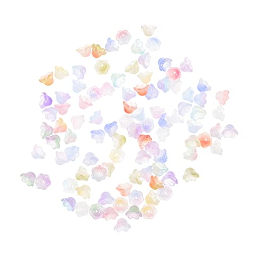 PartyKindom 1 Satz Glasblumenperlen Farbenfrohe Charms Für Armbänder Und Lose Bastelperlen Für Diy Schmuckherstellung Für Kreative Projekte 100 Stück PartyKindom 1 Satz Glasblumenperlen Farbenfrohe Charms Für Armbänder Und Lose Bastelperlen Für Diy Schmuckherstellung Für Kreative Projekte 100 Stück von PartyKindom