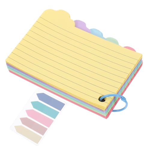 PartyKindom 1 Satz Haftnotizen für Karteikarten Lochkarten Ringe Stichwort süße Karteikarten Stanzen bürozubehör bürogadges card leere Schreibkarten Memokarten im einfachen Stil Papier PartyKindom 1 Satz Haftnotizen für Karteikarten Lochkarten Ringe Stichwort süße Karteikarten Stanzen bürozubehör bürogadges card leere Schreibkarten Memokarten im einfachen Stil Papier von PartyKindom