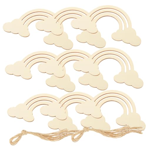 PartyKindom 1 Satz Holzanhänger Geformt Ornamente Regenbogen-dekorationen Party Handwerk Regenbogen-accessoires Scheiben Mini Regenbogen-schlafzimmer Unvollendet Stichworte Etiketten PartyKindom 1 Satz Holzanhänger Geformt Ornamente Regenbogen-dekorationen Party Handwerk Regenbogen-accessoires Scheiben Mini Regenbogen-schlafzimmer Unvollendet Stichworte Etiketten von PartyKindom