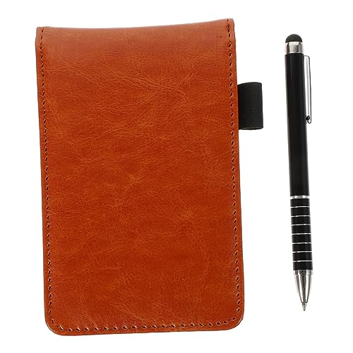 PartyKindom 1 Satz Kompaktes Notizbuch Set mit Metallstift und Linierten für Büro und Alltag Memo Notizbuch für Wichtige Notizen und Projekte von PartyKindom