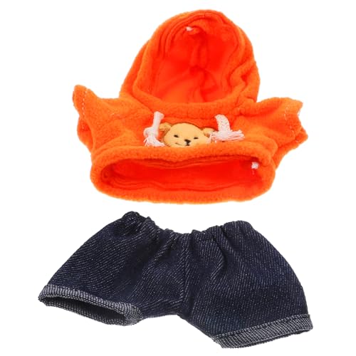 PartyKindom 1 Satz Puppenersatz-Sweatshirt Polar- Kleidung Tragen Party Hose Klein Plüschspielzeug Outfits Plüschtiere Rosa Plüschtier Kleidung Puppen Klamotten Puppen Tshirt Bär Stoff PartyKindom 1 Satz Puppenersatz-Sweatshirt Polar- Kleidung Tragen Party Hose Klein Plüschspielzeug Outfits Plüschtiere Rosa Plüschtier Kleidung Puppen Klamotten Puppen Tshirt Bär Stoff von PartyKindom
