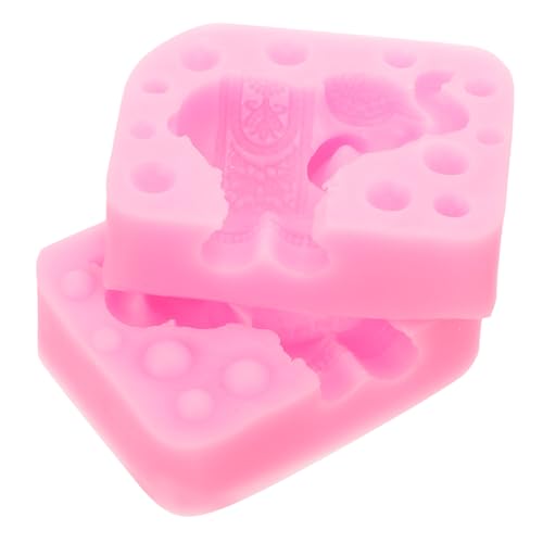 PartyKindom 1 Satz Silikon Elefant Gießform Kreative Schimmel für Seifen Kerzen und Kuchen Sicher und Zuverlässig für DIY Projekte und Bastelarbeiten von PartyKindom