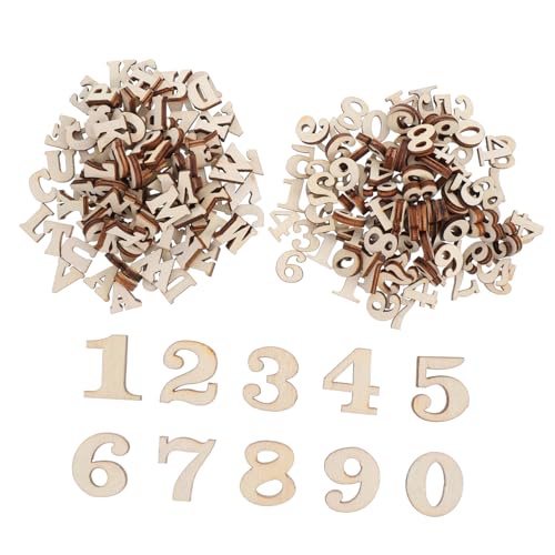 PartyKindom 1 Satz Teiliges Holzbuchstaben Und Zahlen Set Mittlere Naturbelassen Für Diy Bastelprojekte Wanddekorationen Und Frühkindliches Lernen Langlebig Und Holz 200 Stück PartyKindom 1 Satz Teiliges Holzbuchstaben Und Zahlen Set Mittlere Naturbelassen Für Diy Bastelprojekte Wanddekorationen Und Frühkindliches Lernen Langlebig Und Holz 200 Stück von PartyKindom