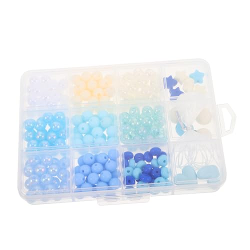 PartyKindom 1 Schachtel Fächer Perlen Schmuckherstellen Rund ca Bunte Spacer Perlen DIY Kit für Anfänger und Profis für Armbänder Halsketten Handyanhänger Umfassendes Bastelzubehör PartyKindom 1 Schachtel Fächer Perlen Schmuckherstellen Rund ca Bunte Spacer Perlen DIY Kit für Anfänger und Profis für Armbänder Halsketten Handyanhänger Umfassendes Bastelzubehör von PartyKindom