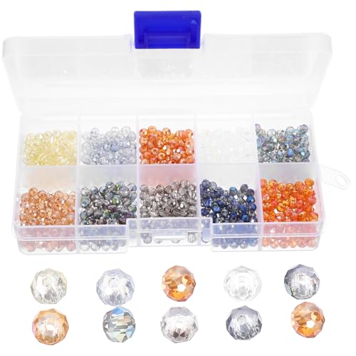PartyKindom 1 Schachtel Glasperlen für Schmuckherstellung Kristallgelb Vielseitige DIY Perlen für Halsketten Armbänder Ohrringe Langlebig Feine Verarbeitung zum Auffädeln und Basteln PartyKindom 1 Schachtel Glasperlen für Schmuckherstellung Kristallgelb Vielseitige DIY Perlen für Halsketten Armbänder Ohrringe Langlebig Feine Verarbeitung zum Auffädeln und Basteln von PartyKindom
