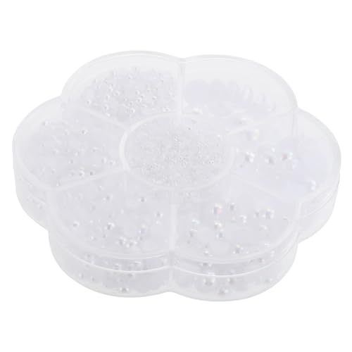 PartyKindom 1 Schachtel Halbperlen mit Flacher Rückseite Multifunktionale DIY Perlen für Nageldesign Schmuckherstellung Haar Kleidungsdekoration Kreative Bastelaccessoires PartyKindom 1 Schachtel Halbperlen mit Flacher Rückseite Multifunktionale DIY Perlen für Nageldesign Schmuckherstellung Haar Kleidungsdekoration Kreative Bastelaccessoires von PartyKindom